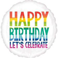 Standard Rainbow Hbd Lets Celebrate